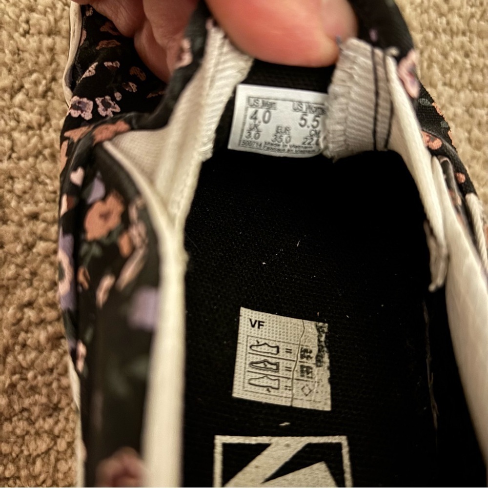 Vans Classic Slip On Floral - size 5.5​​ - Picture 8 of 11